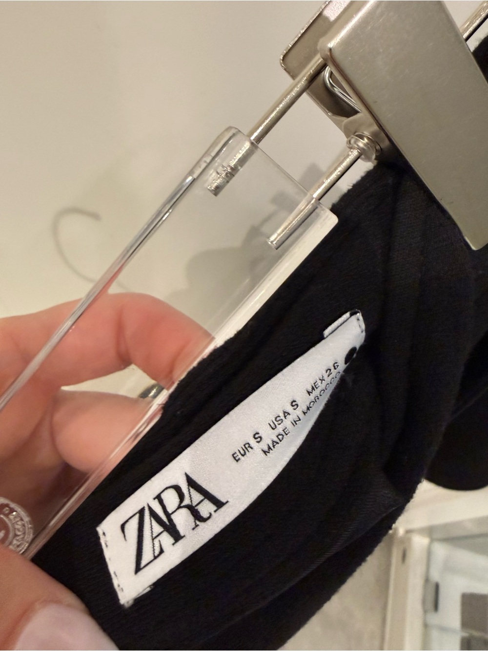 Zara Classic Black Mini Skirt - Small - $20 - Picture 3 of 3